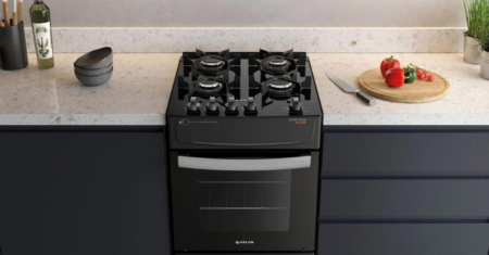 Fogão Atlas 4 Bocas Preto Atenas Glass é Bom?